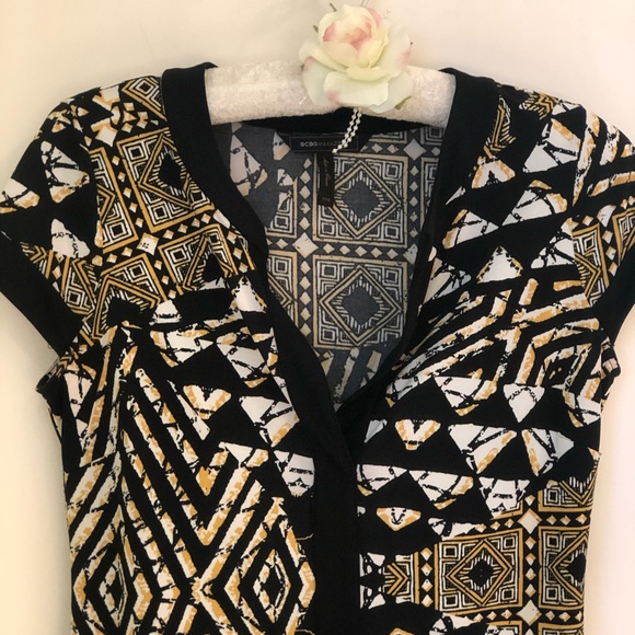 BCBG Maxazria Aztec Print Dress - Picture 5 of 11